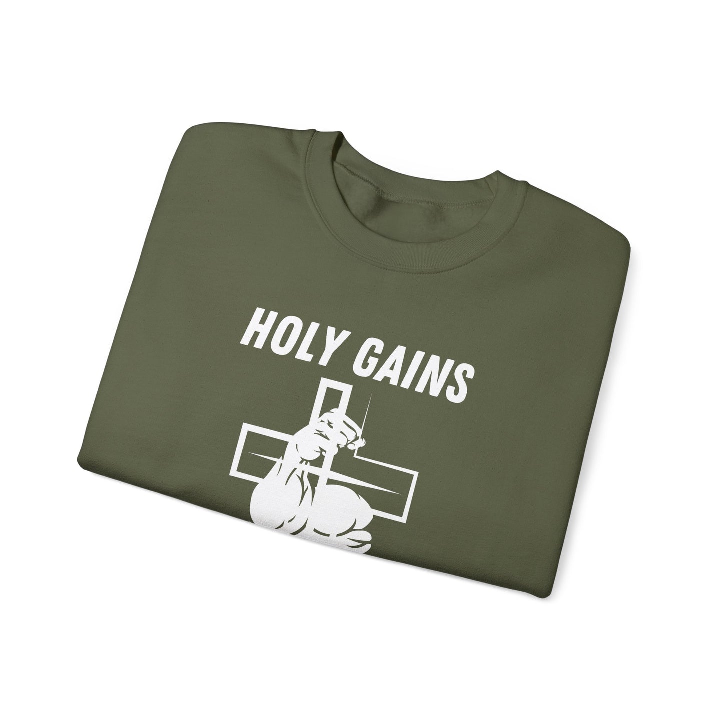 Men's Sweatshirt - Holy Gains