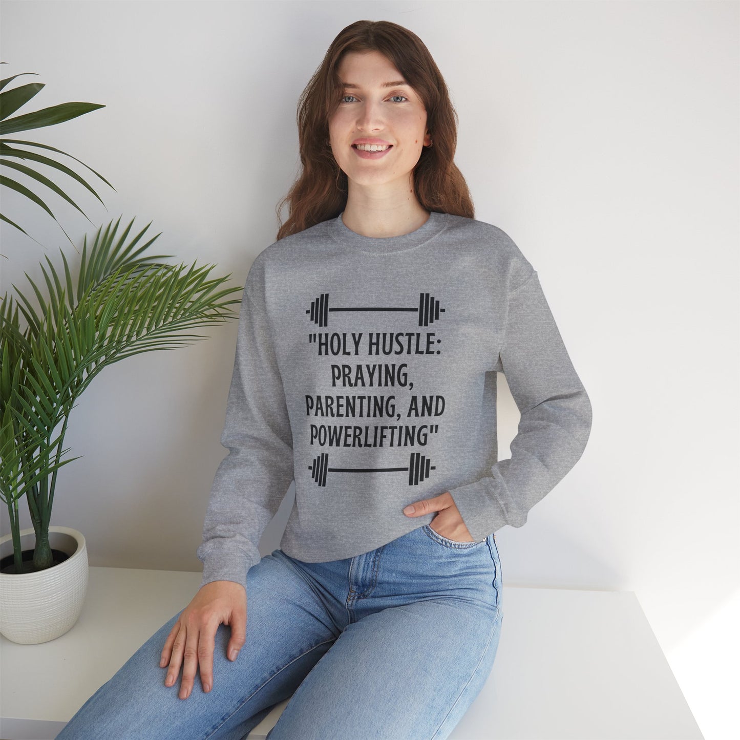 Holy Hustle Heavy Blend™ Crewneck Sweatshirt