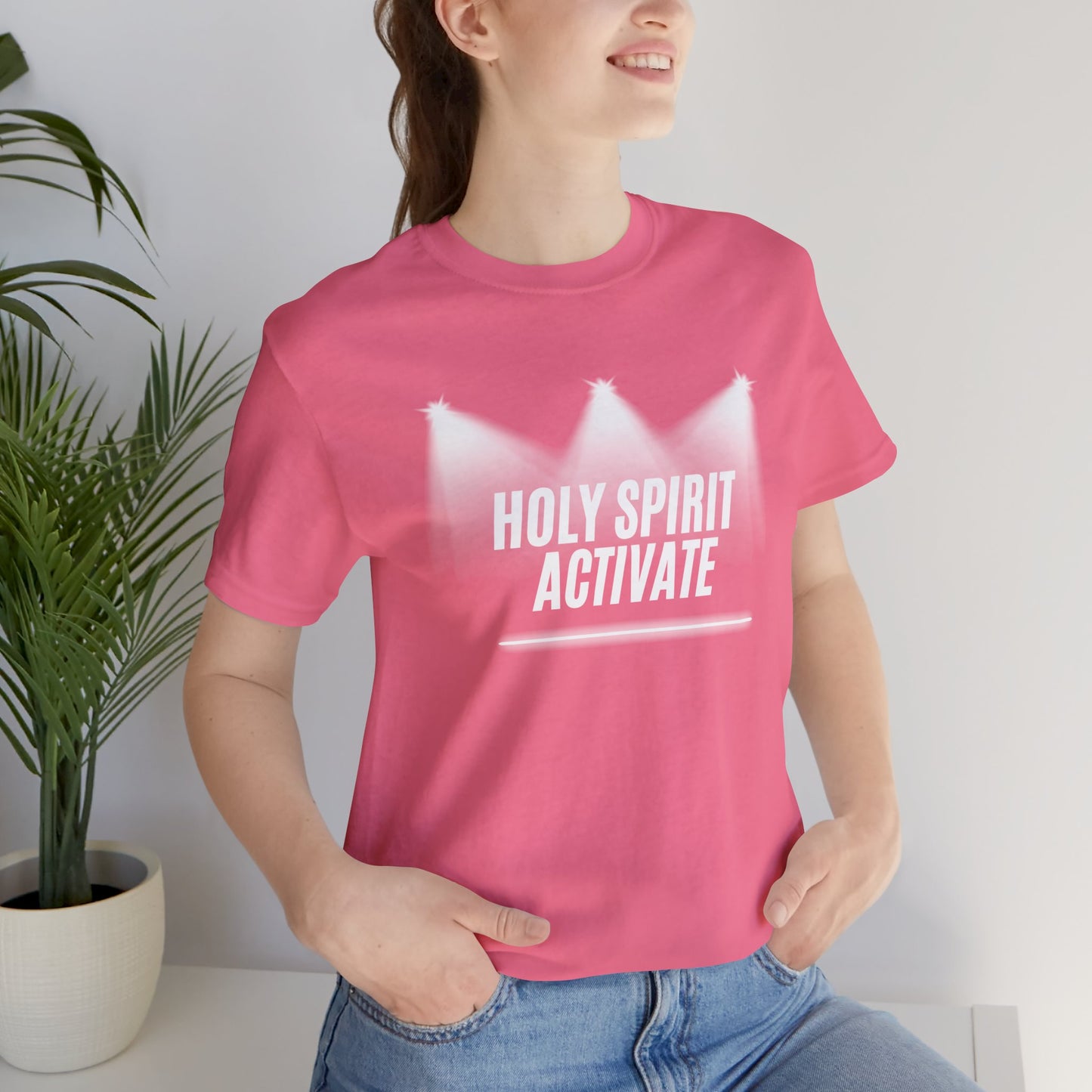 Holy Spirit Activate Jersey Short Sleeve Tee