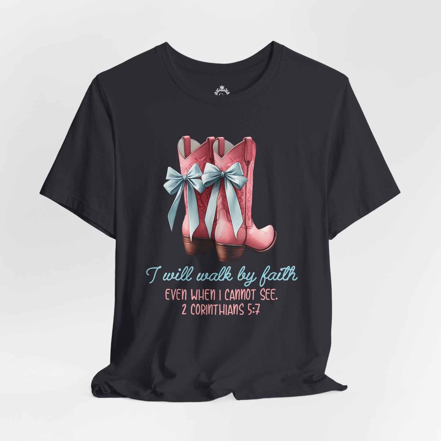 Walk By Faith Jersey Short Sleeve Tee