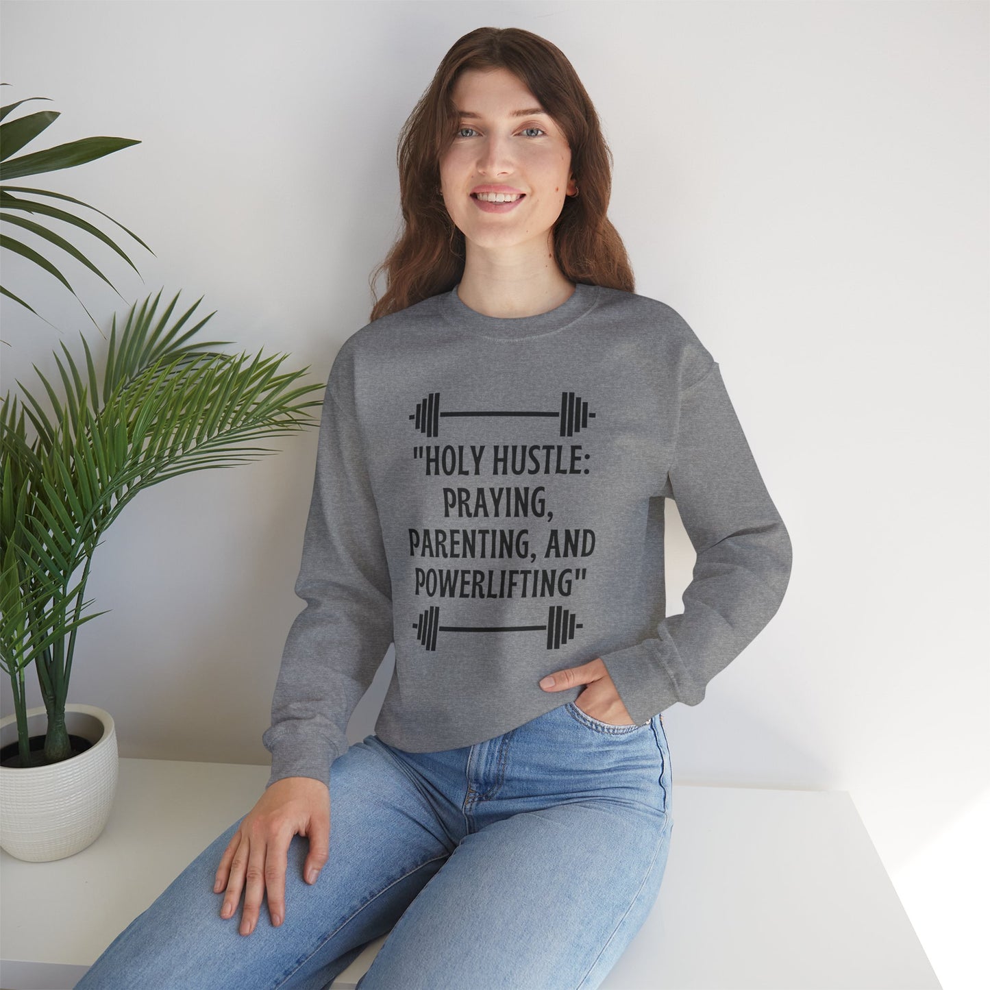 Holy Hustle Heavy Blend™ Crewneck Sweatshirt