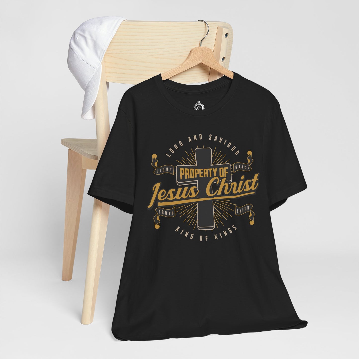 Property Of Jesus Christ Jersey Short Sleeve Tee