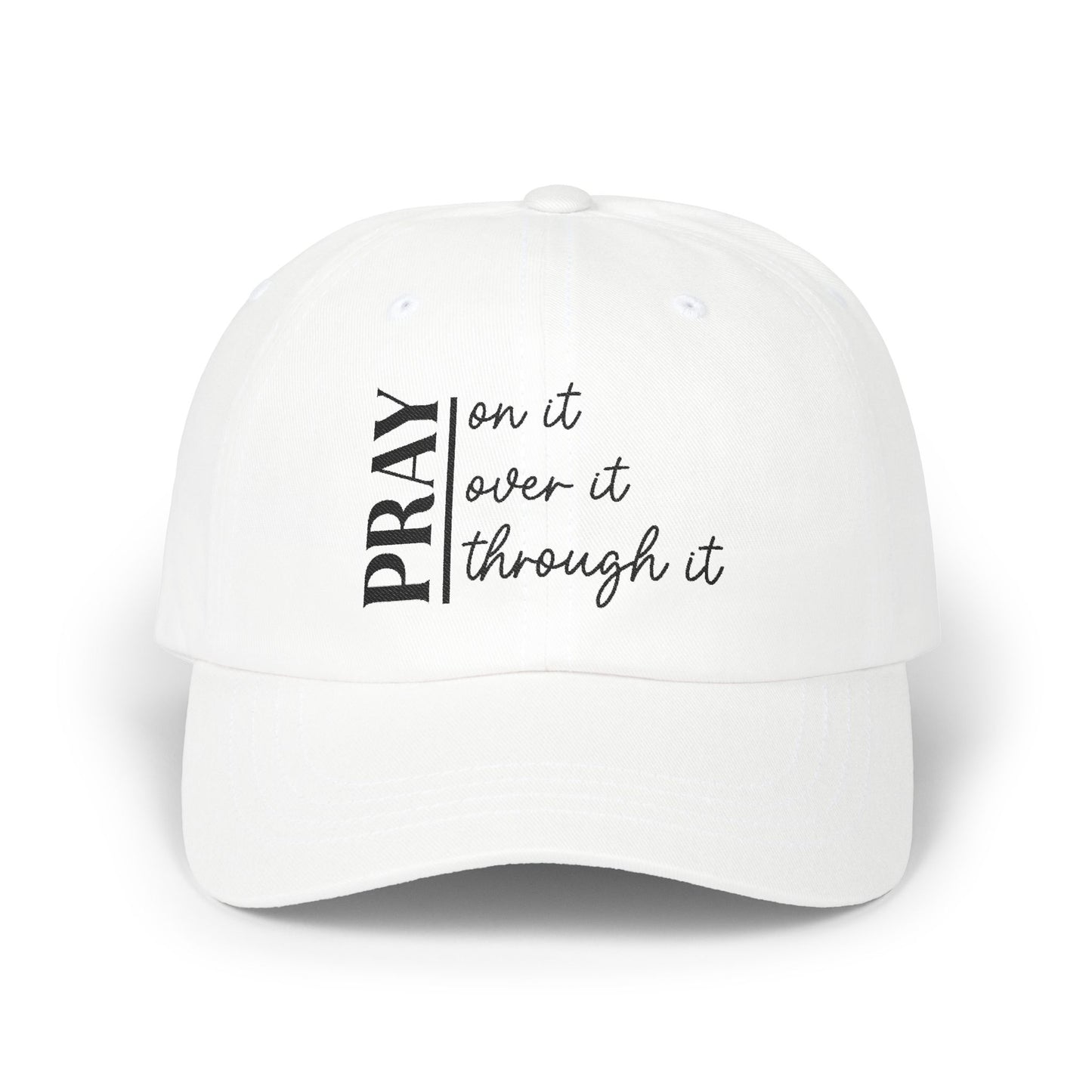 Pray Embroidered Cap