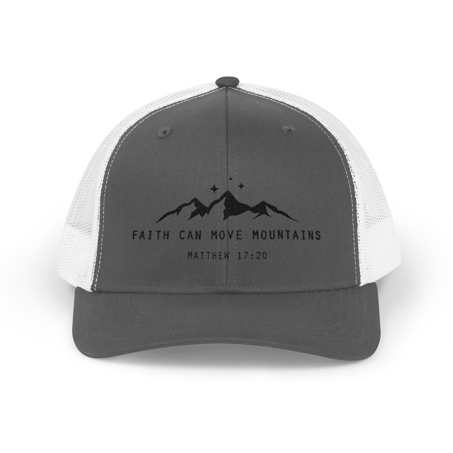 Faith Can Move Mountains Snapback Cap