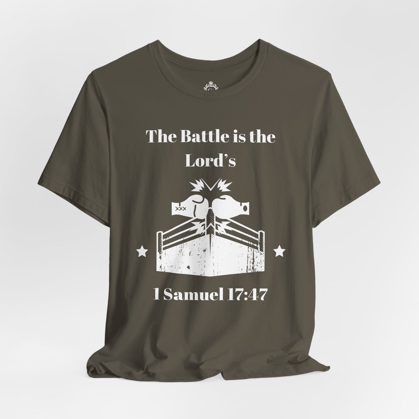 The Battle Is The Lord's Jersey Short Sleeve Tee
