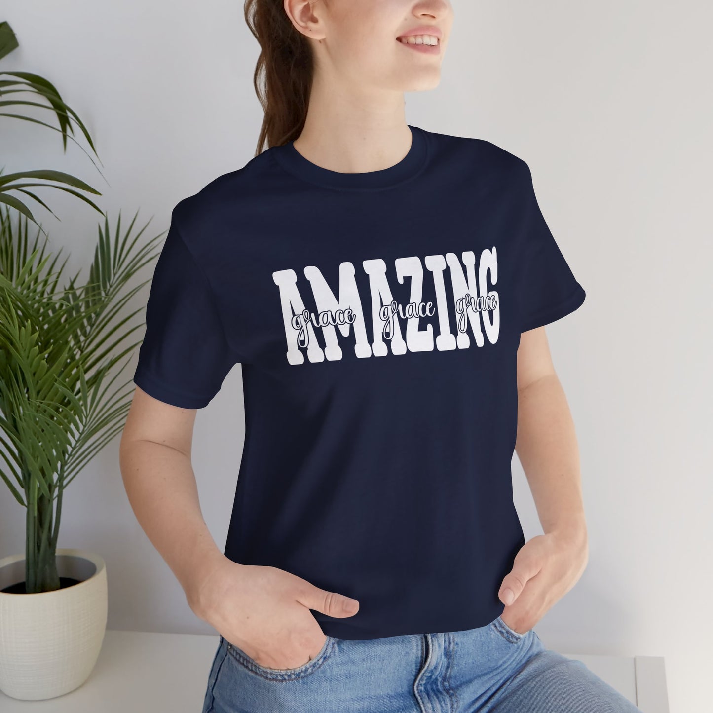 Amazing Grace Jersey Short Sleeve Tee