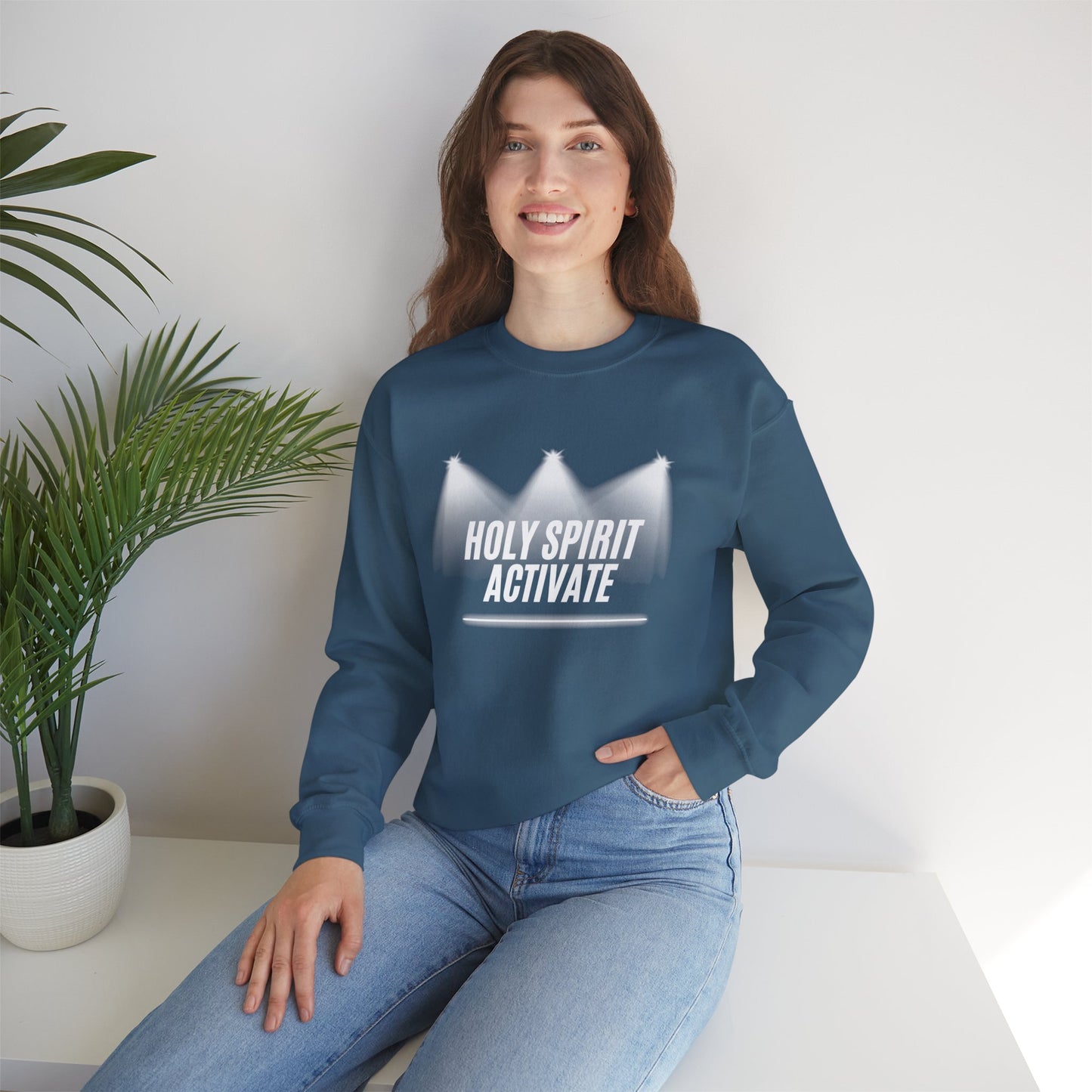 Holy Spirit Activate Women Sweatshirt