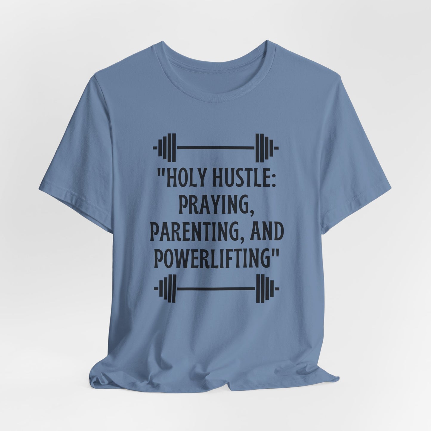 Holy Hustle Jersey Short Sleeve Tee