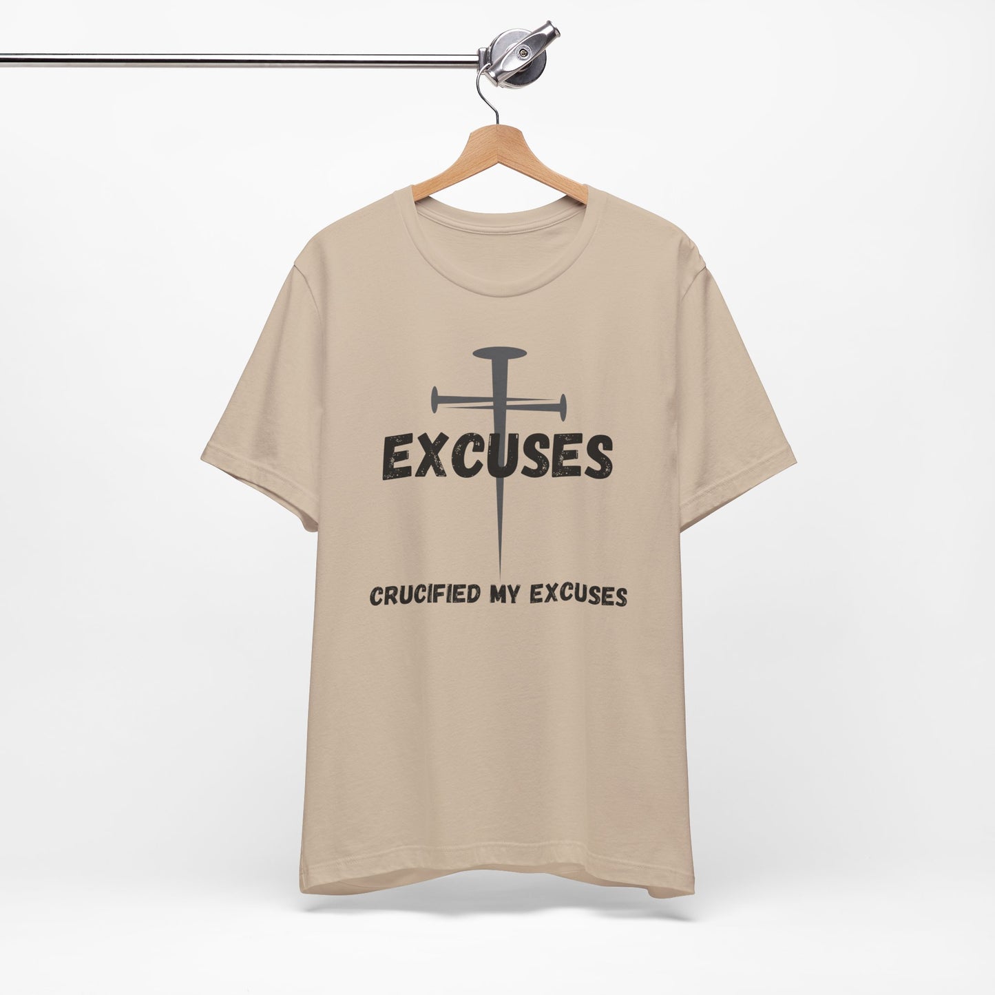 Crucified My Excuses Jersey Short Sleeve Tee