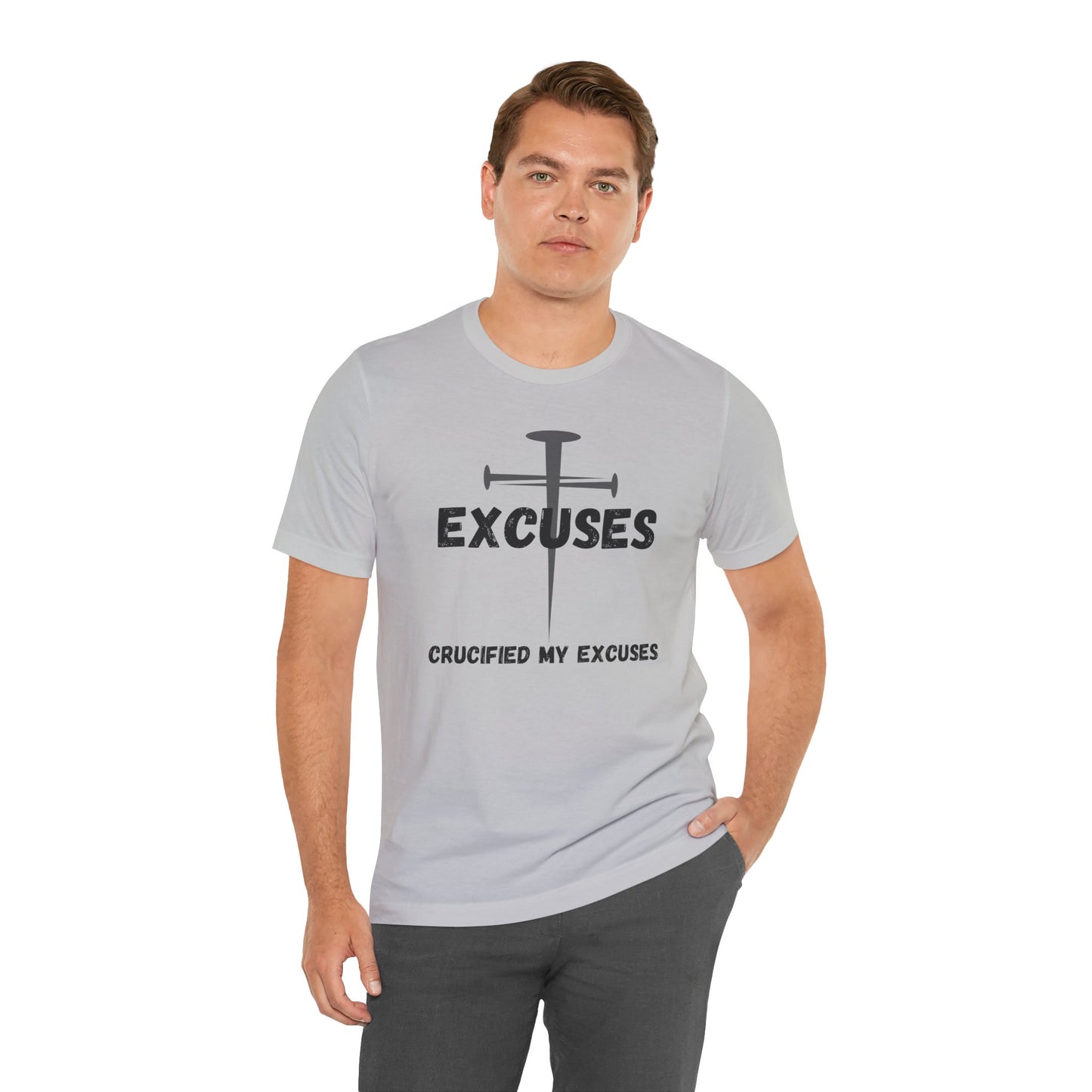 Crucified My Excuses Jersey Short Sleeve Tee