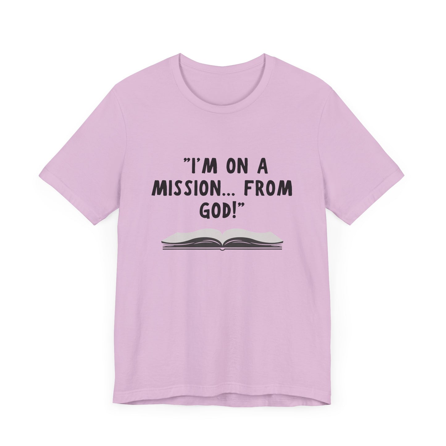 I'm On A Mission From God Jersey Short Sleeve Tee