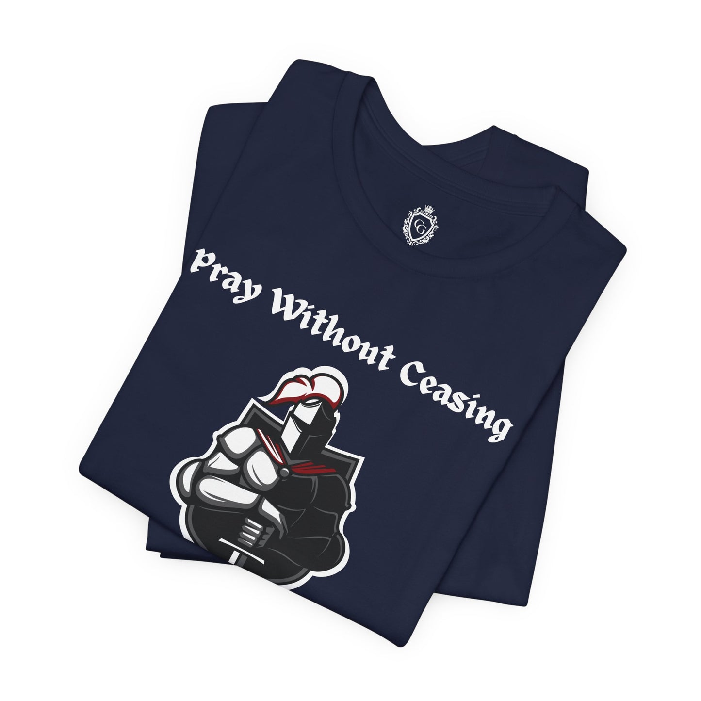 Pray Without Ceasing Jersey Short Sleeve Tee
