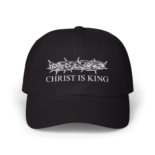Christ Is King Embroidered Cap