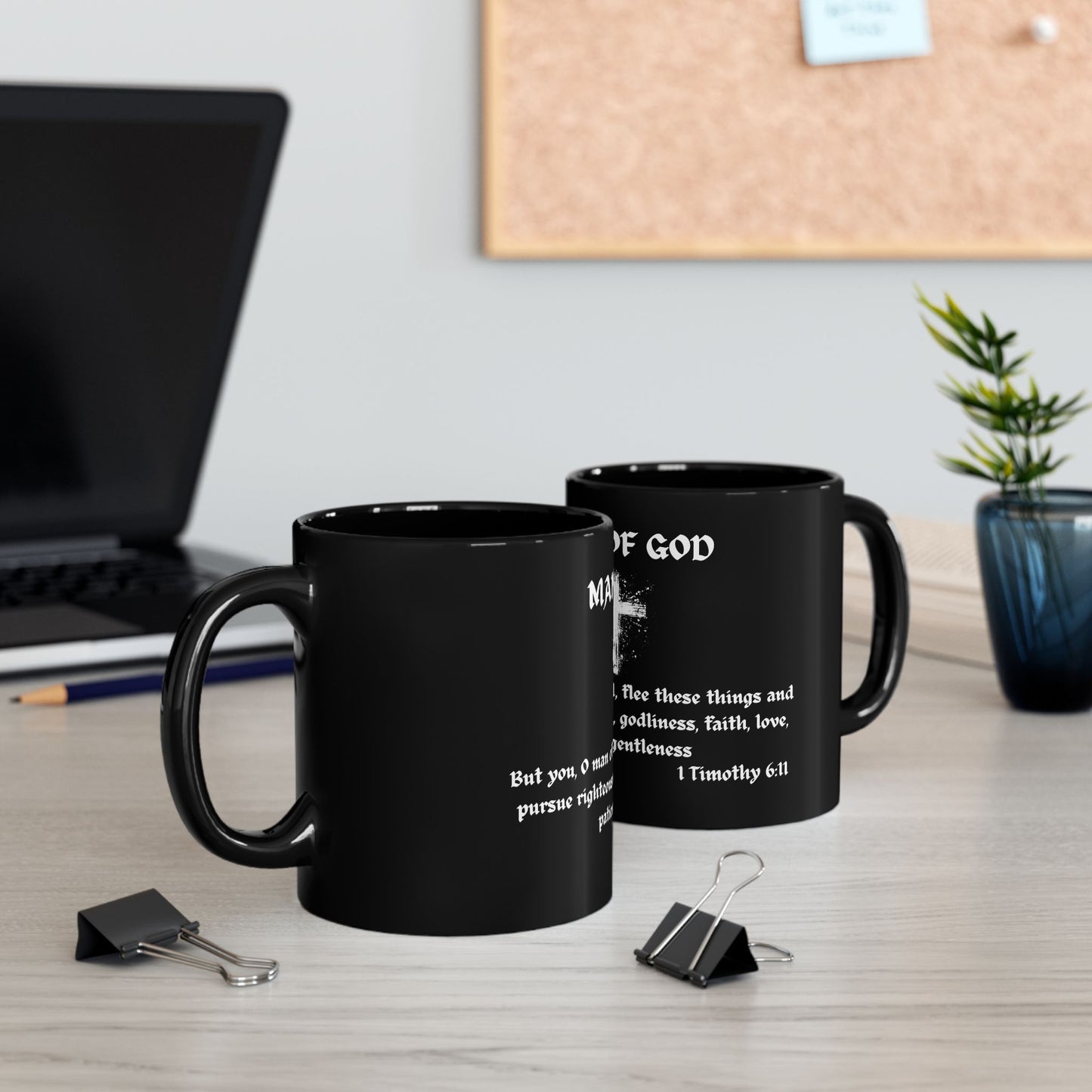 Man Of God Black Mug (11oz, 15oz)