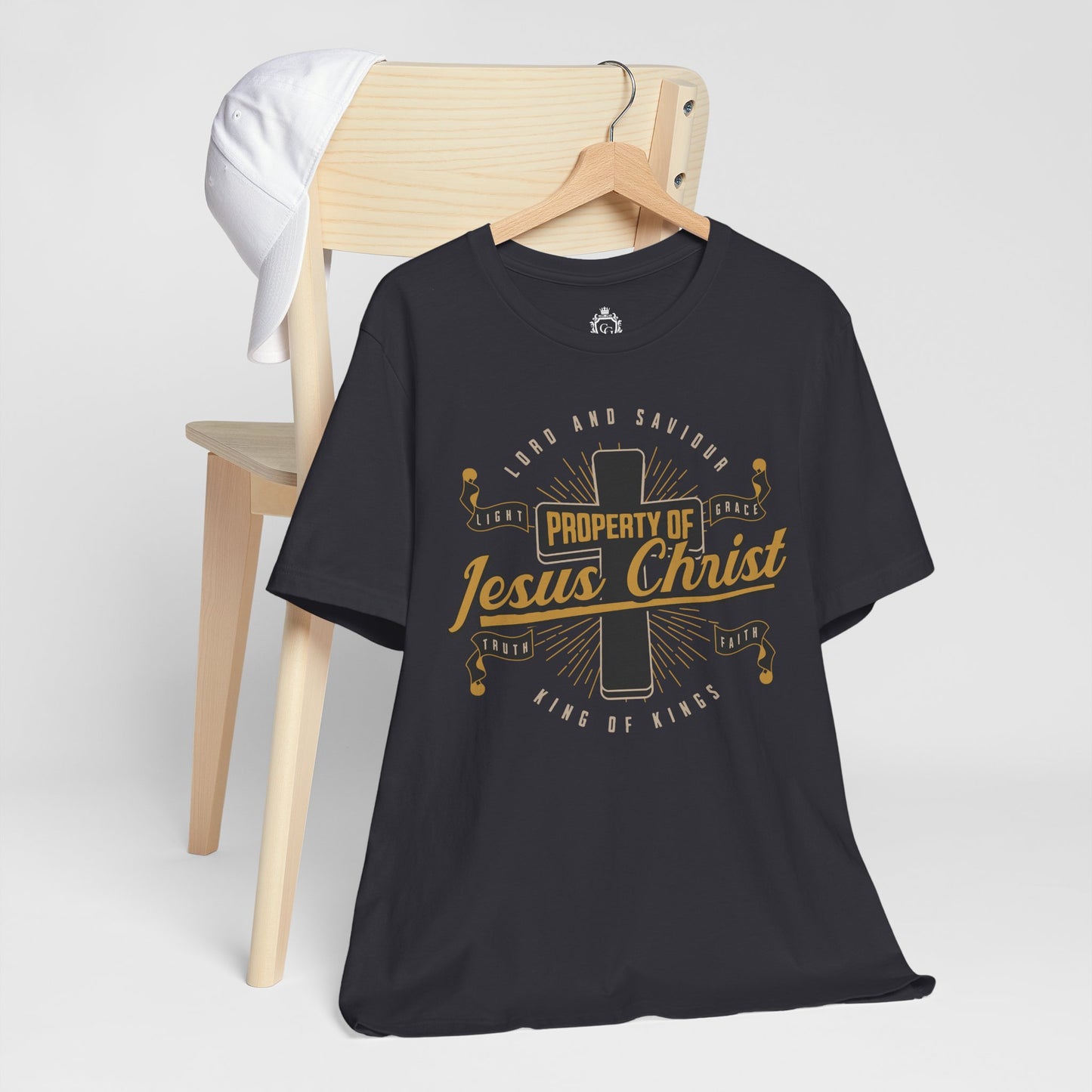Property Of Jesus Christ Jersey Short Sleeve Tee
