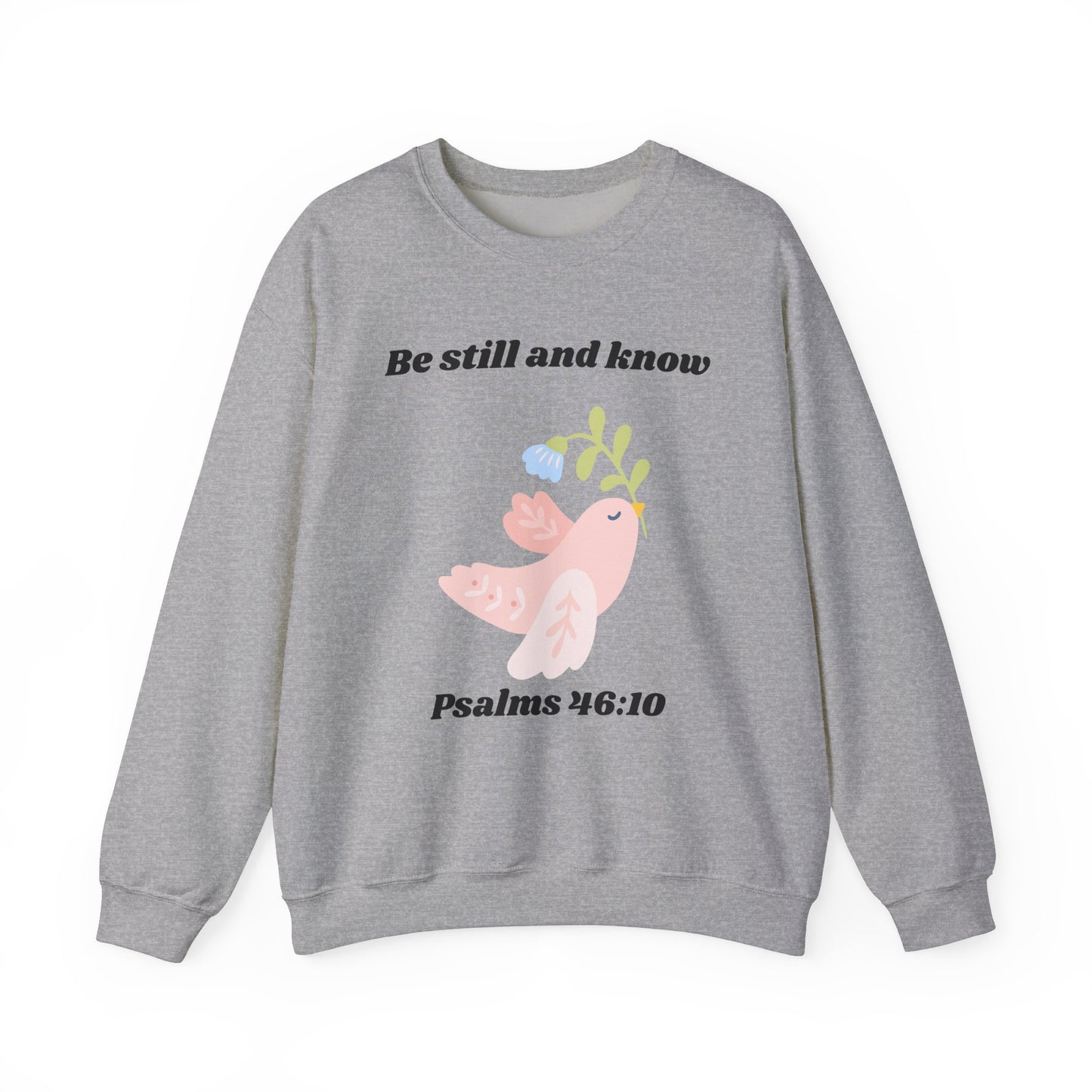 Be Still And Know Heavy Blend™ Crewneck Sweatshirt