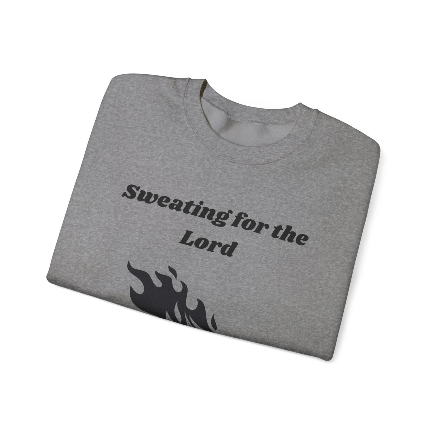 Sweating For The Lord Heavy Blend™ Crewneck Sweatshirt