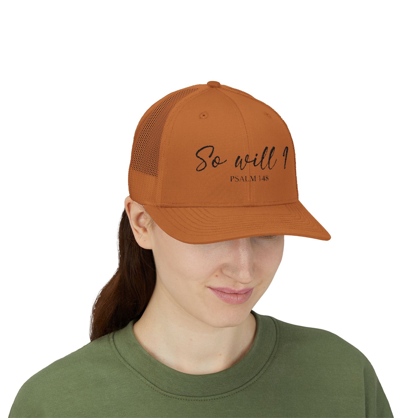 So Will I Snapback Cap