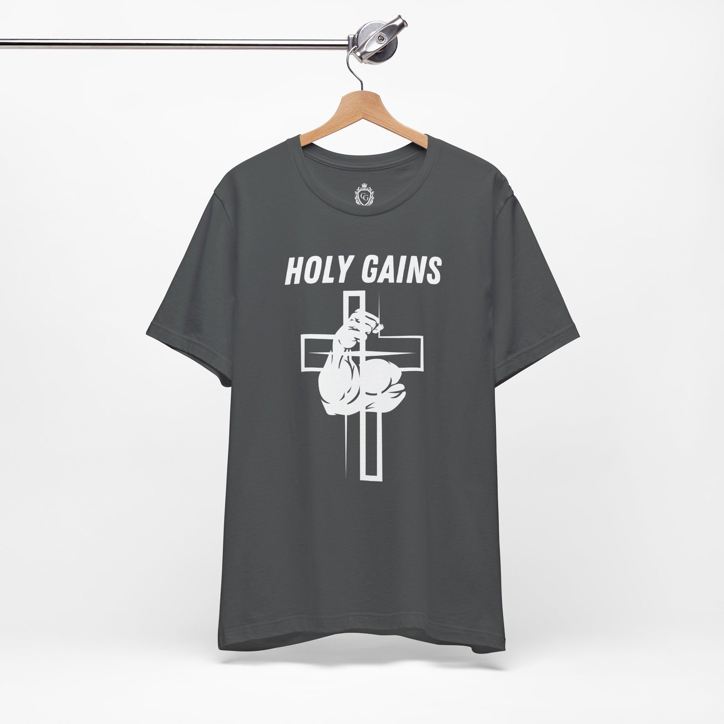 Holy Gains Jersey Short Sleeve Tee