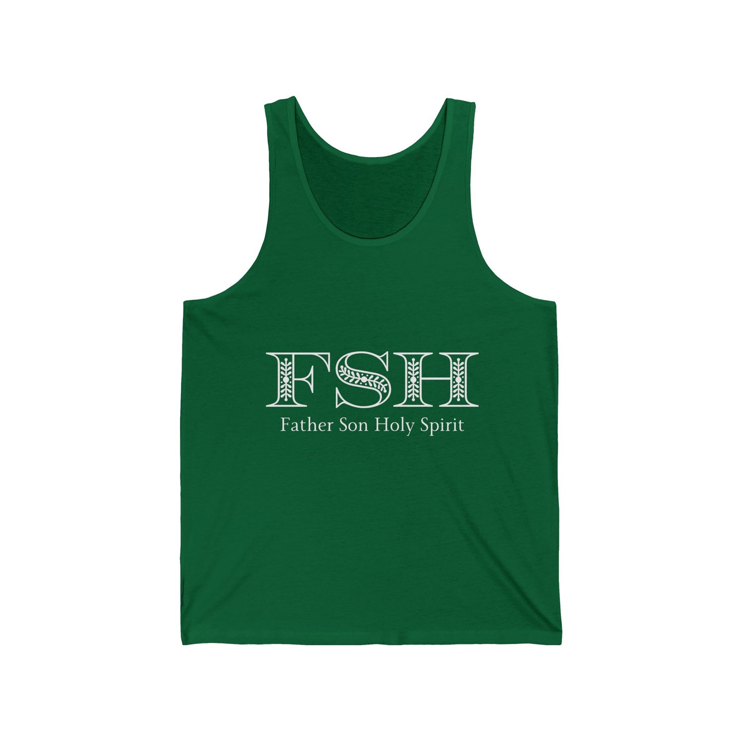 Father Son Holy Spirit Jersey Tank