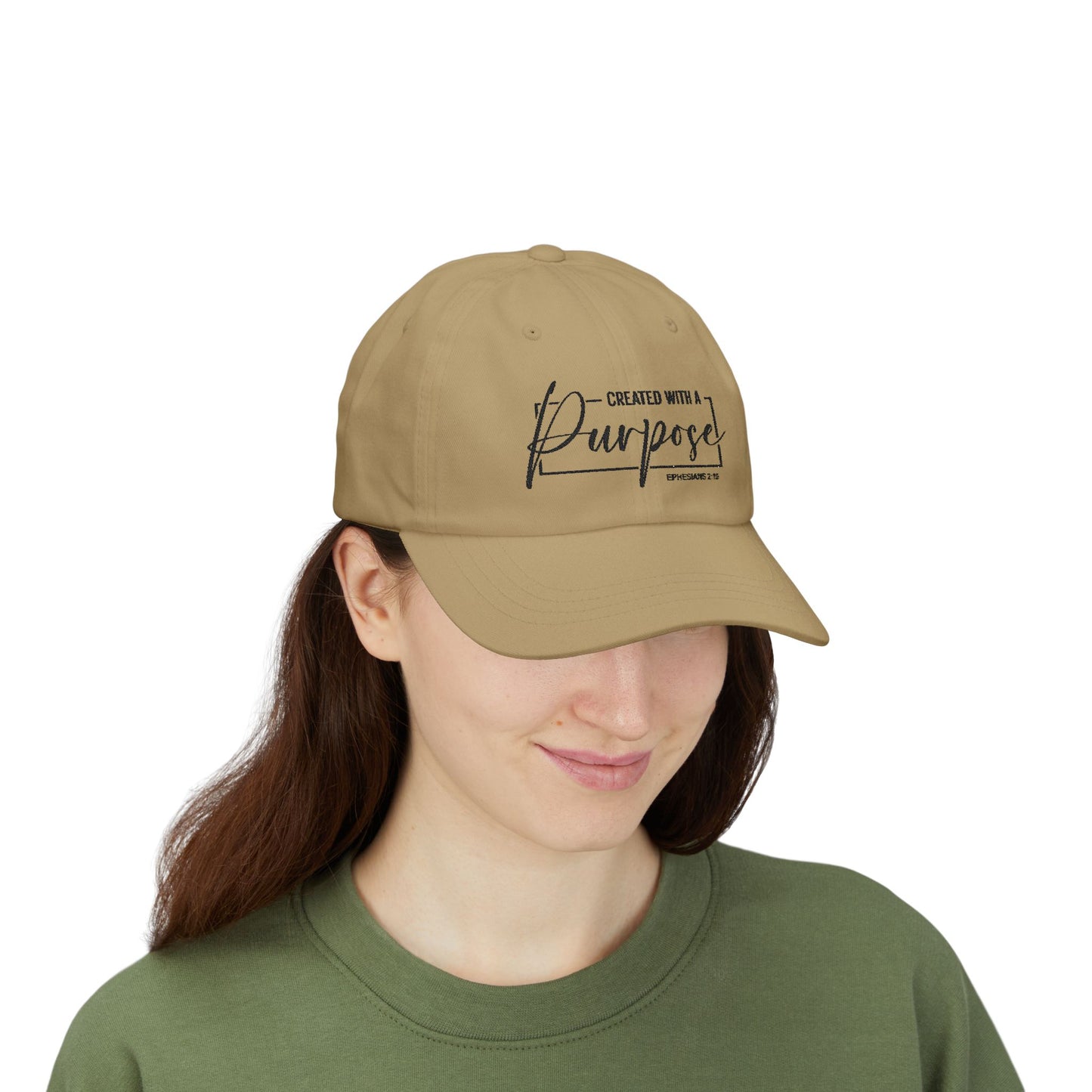 Created With A Purpose Embroidered Cap