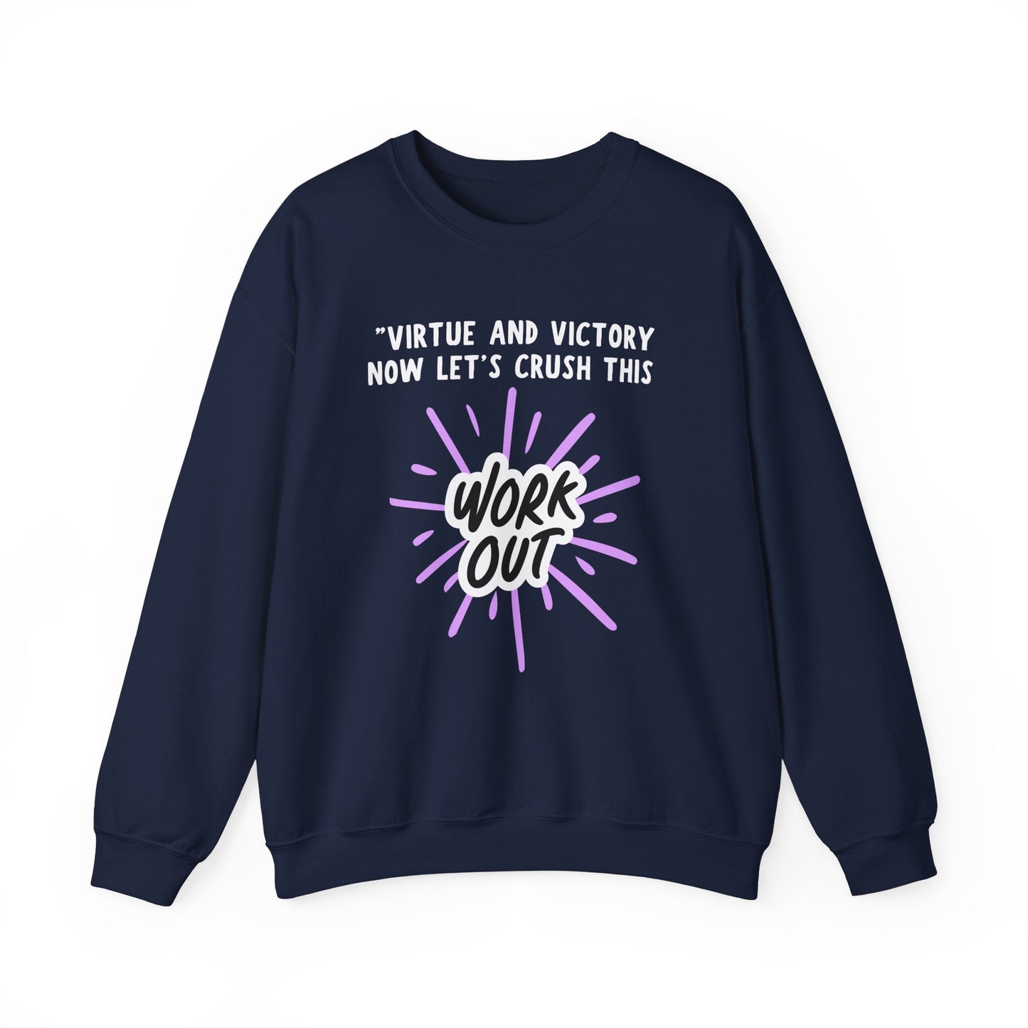 Virtue And Victory Heavy Blend™ Crewneck Sweatshirt