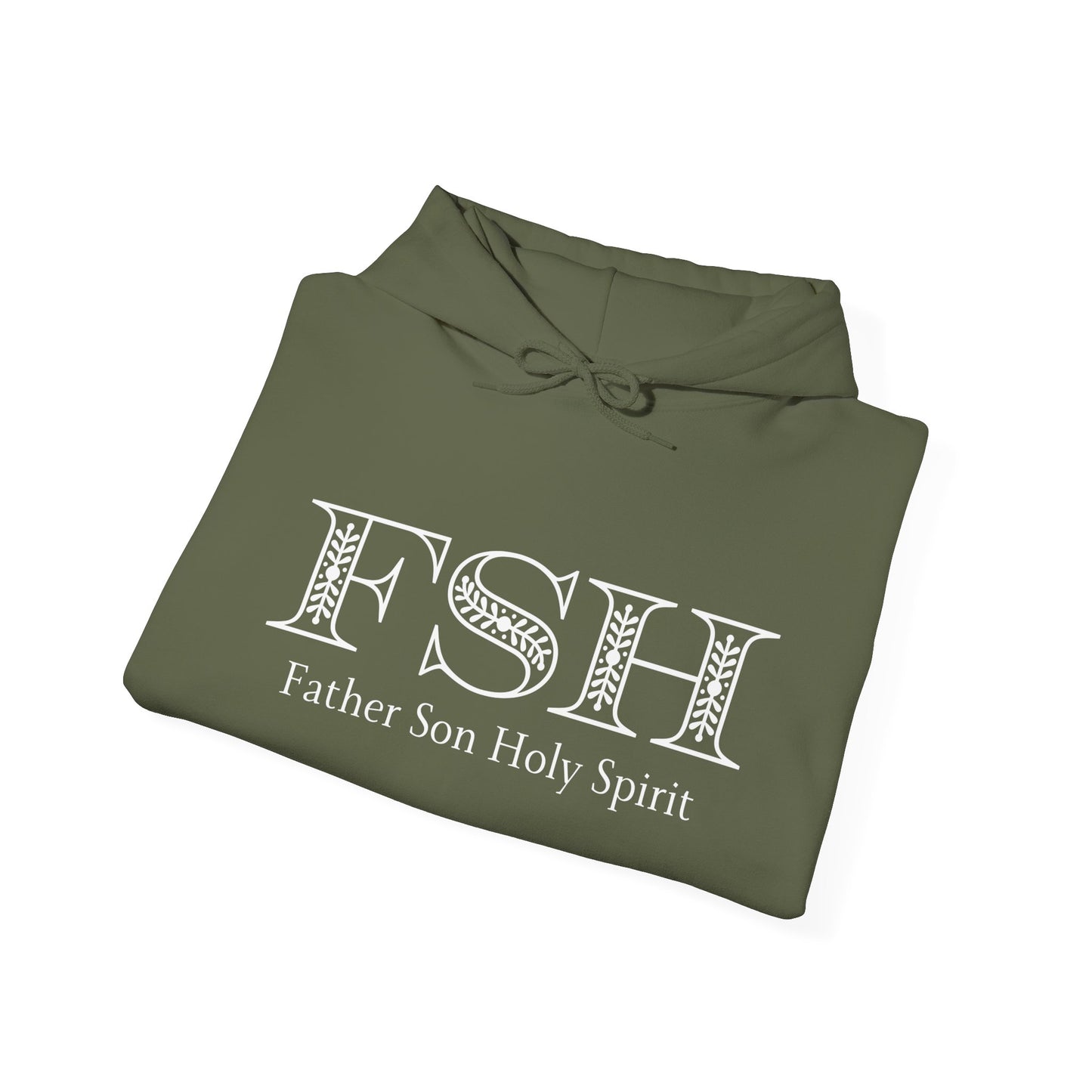 Father Son Holy Spirit Heavy Blend™ Hooded Sweatshirt