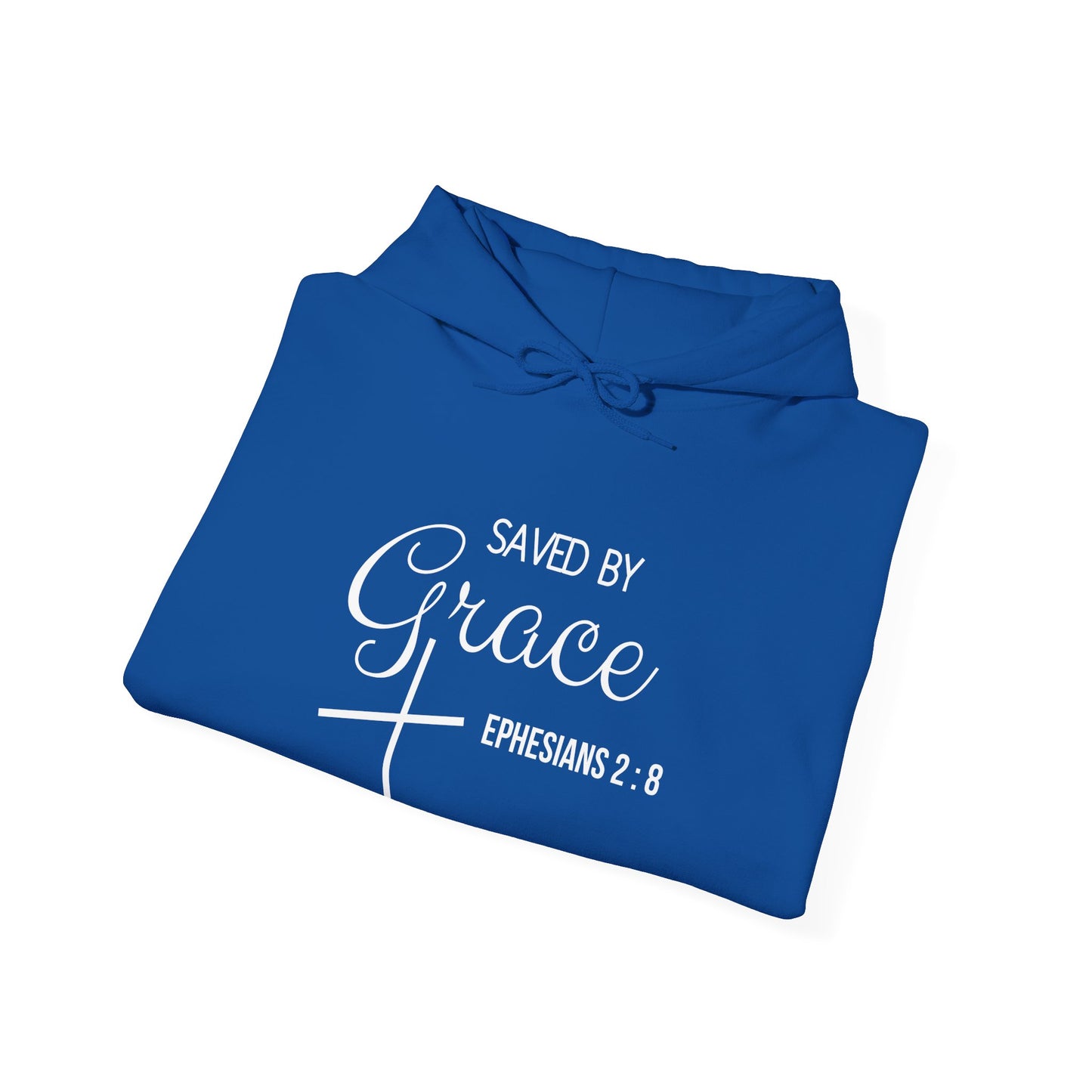 Saved By Grace Heavy Blend™ Hooded Sweatshirt