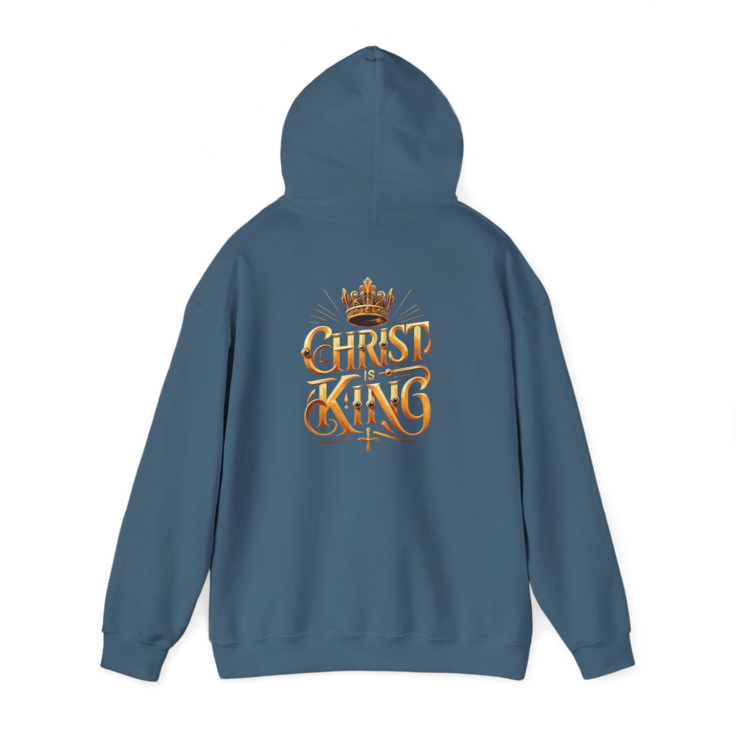 Christ Is King Heavy Blended Hoodie