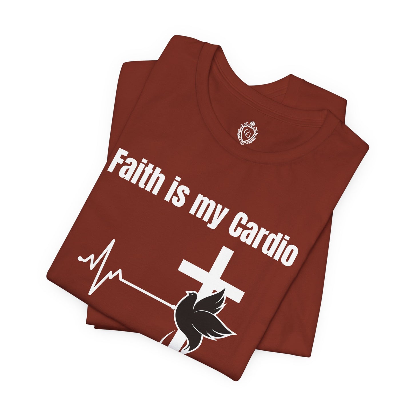 Faith Is My Cardio Jersey Short Sleeve Tee