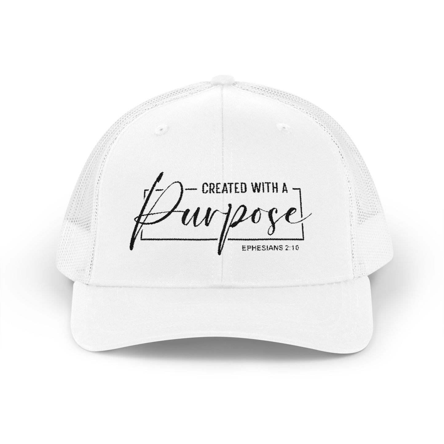 Created With A Purpose Snapback Cap