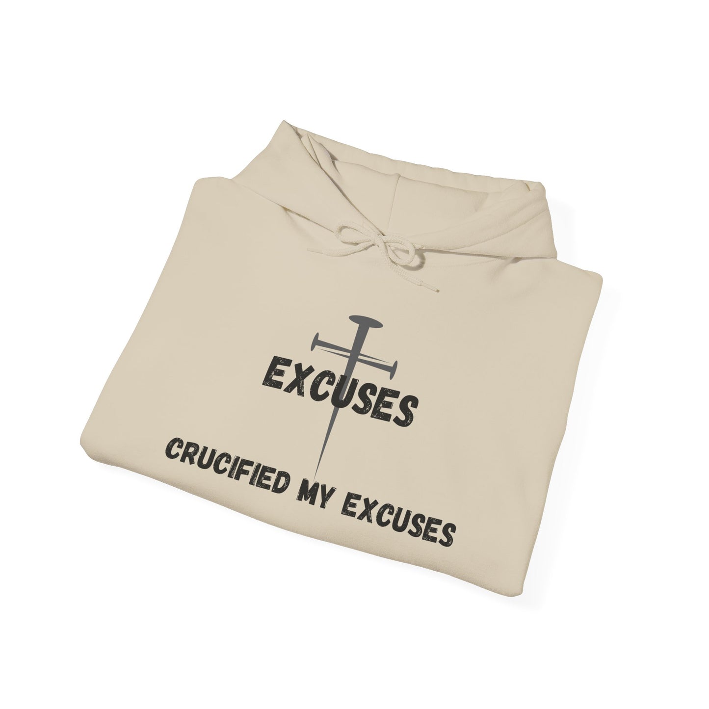 Heavy Blend Hoodie -Crucified My Excuses