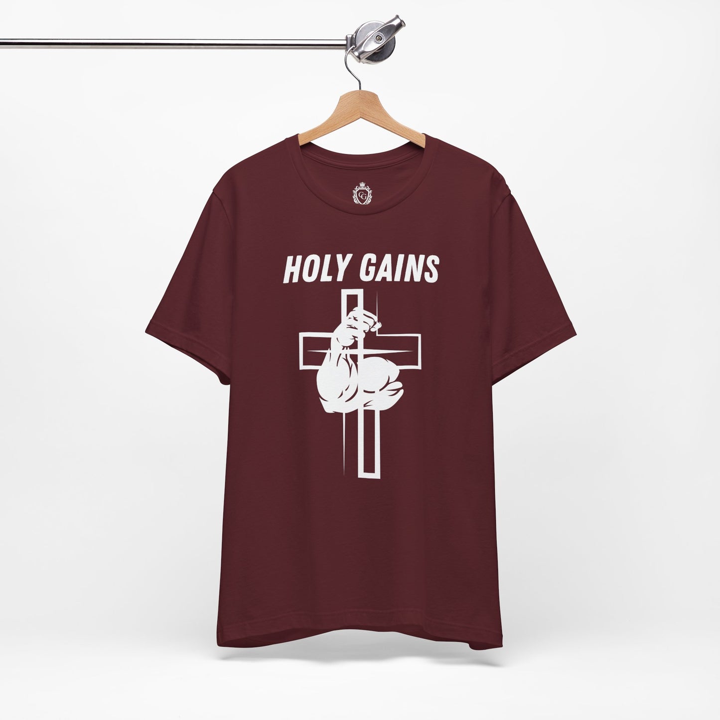 Holy Gains Jersey Short Sleeve Tee