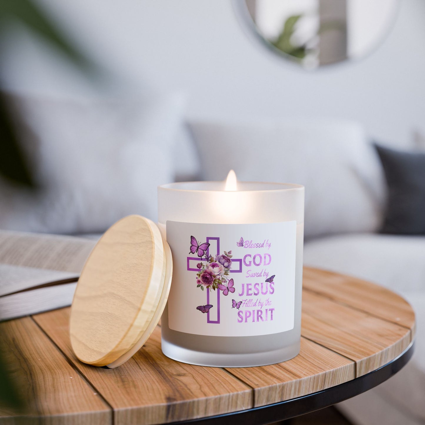Lavender Scented Candle