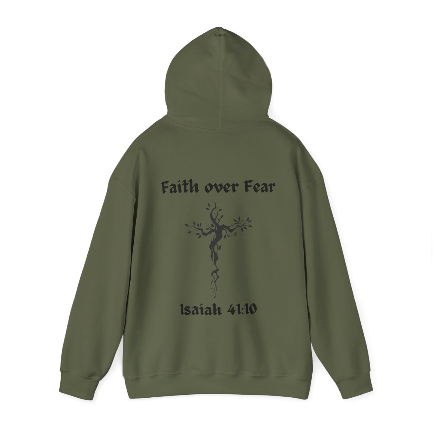 Faith Over Fear Heavy Blend™ Hooded Sweatshirt