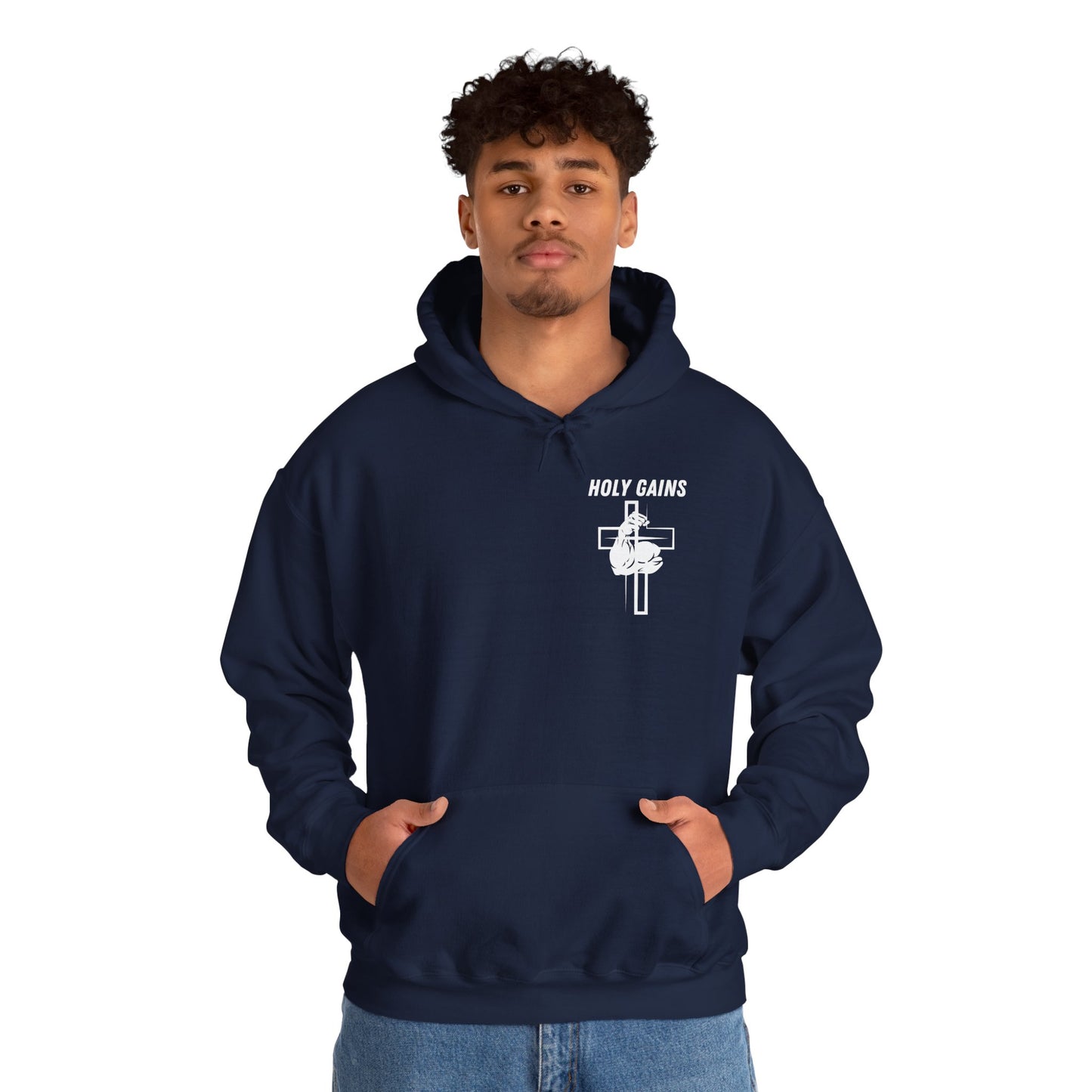 Heavy Blend Hoodie - Holy Gains