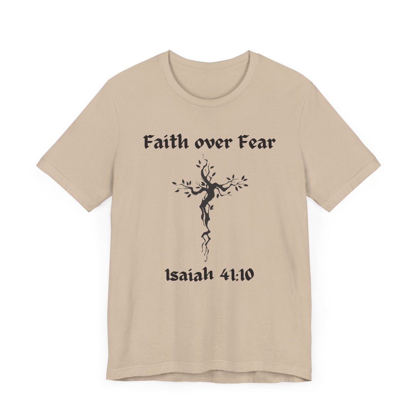 Faith Over Fear Jersey Short Sleeve Tee