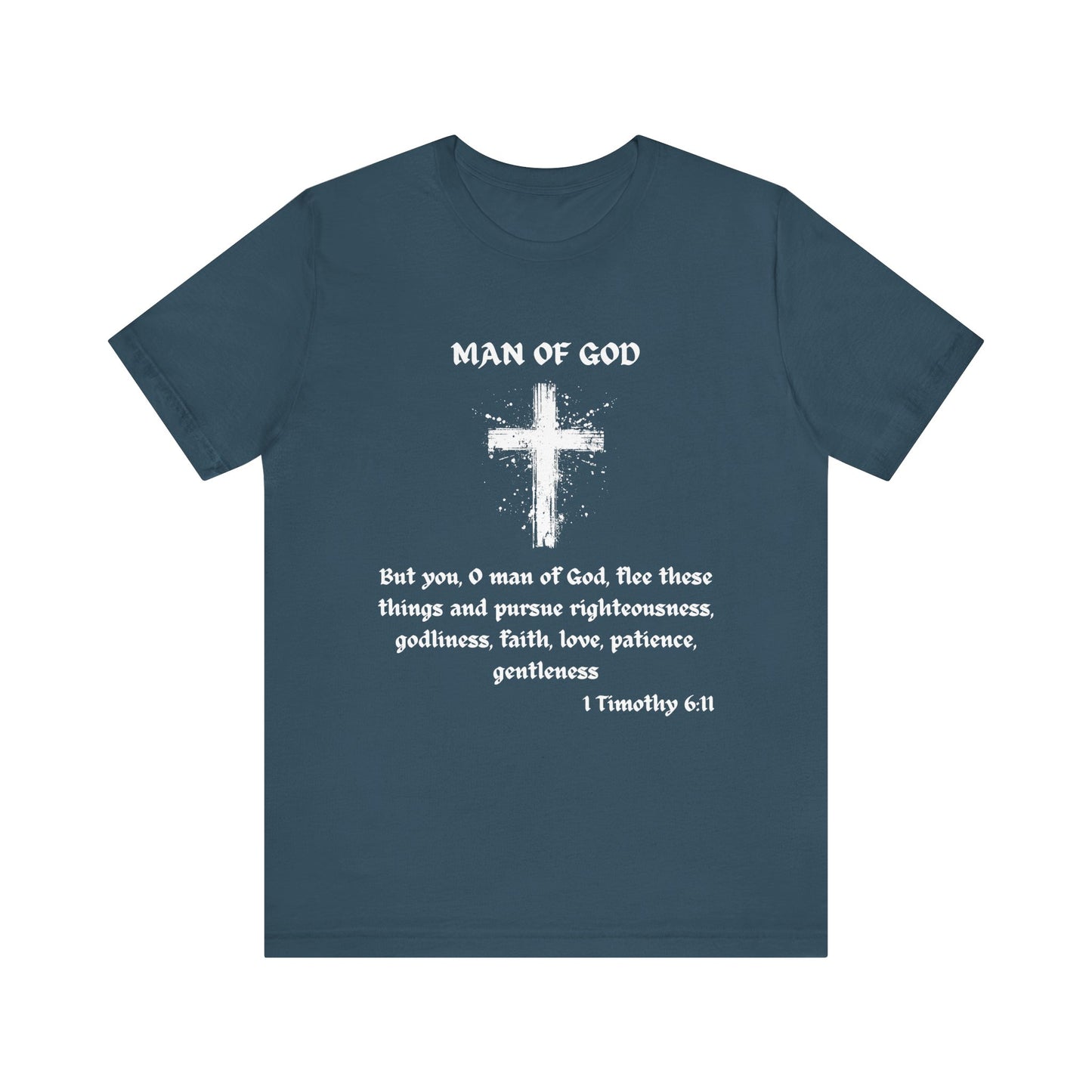 Man Of God Jersey Short Sleeve Tee