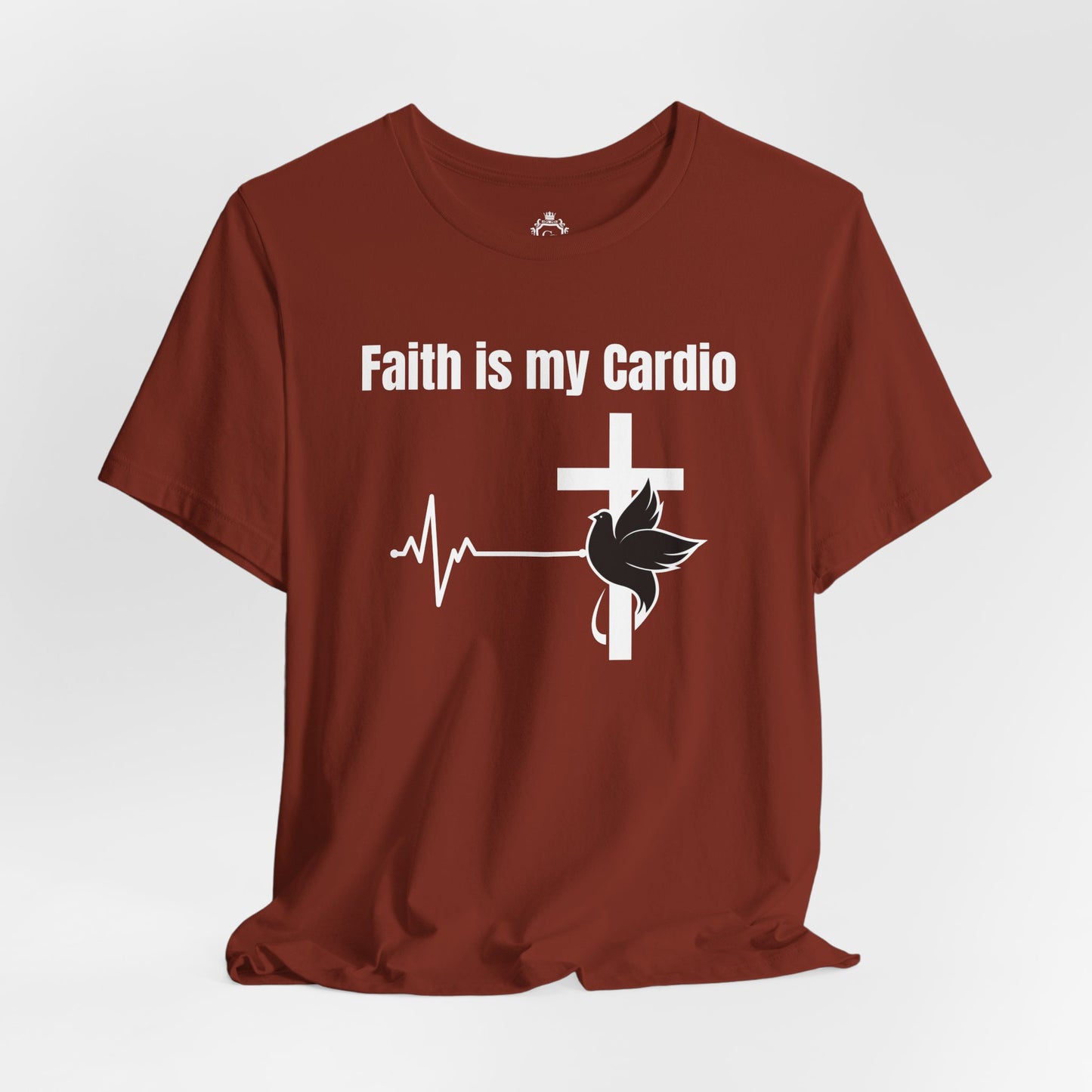 Faith Is My Cardio Jersey Short Sleeve Tee