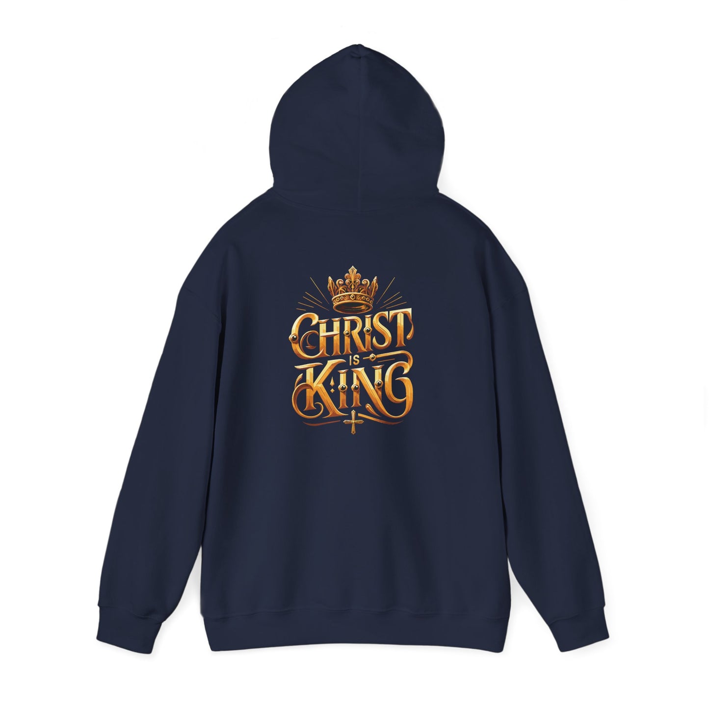 Christ Is King Heavy Blended Hoodie