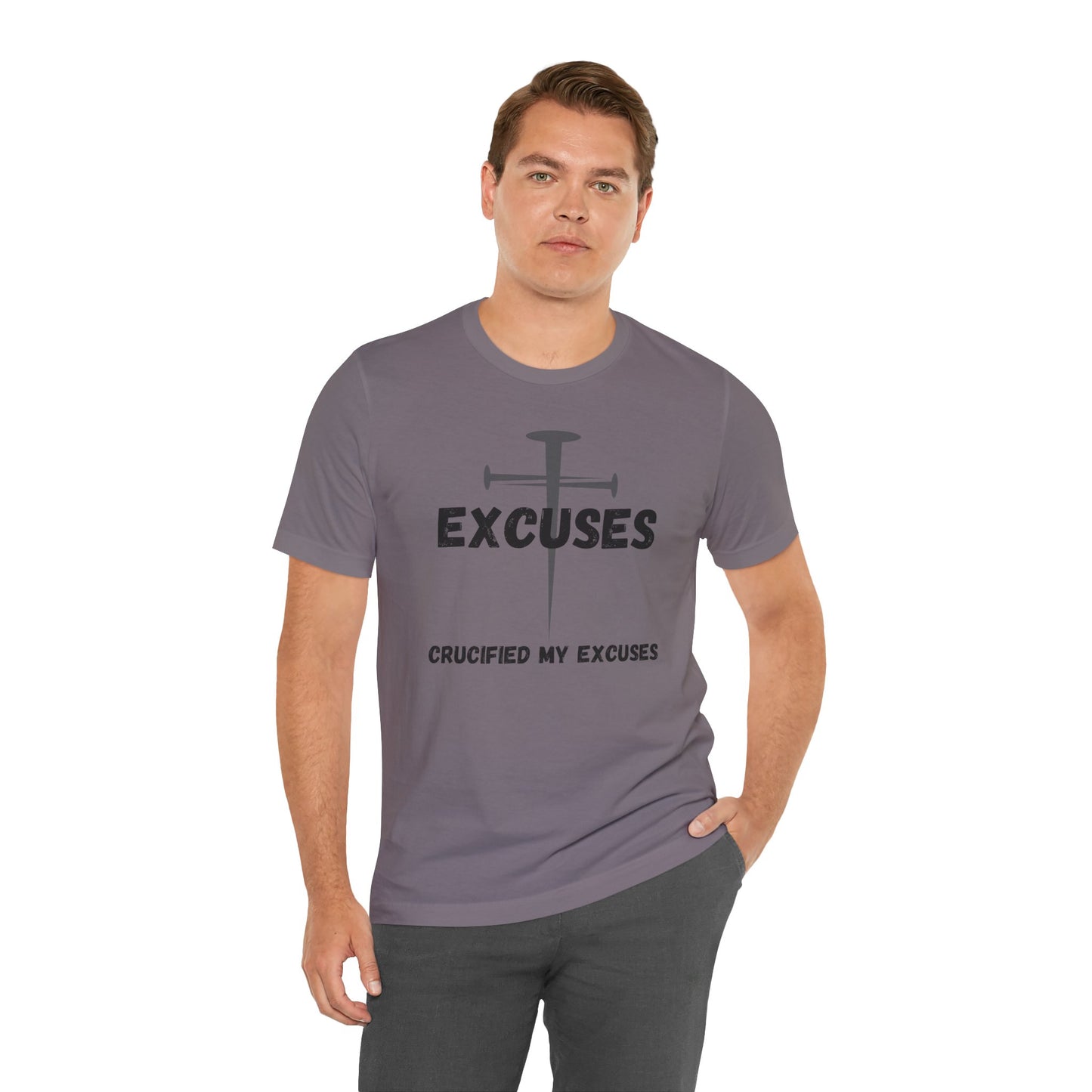 Crucified My Excuses Jersey Short Sleeve Tee