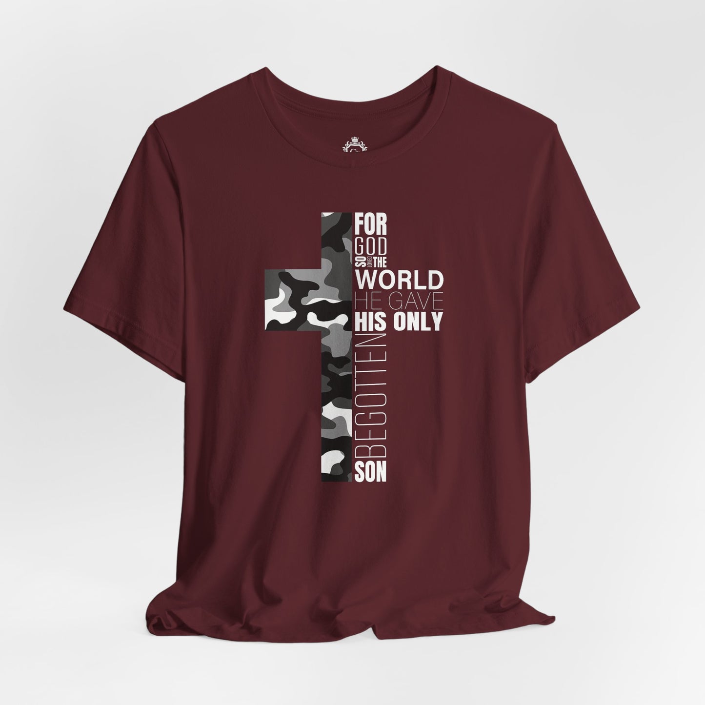 For God So Loved The World Jersey Short Sleeve Tee