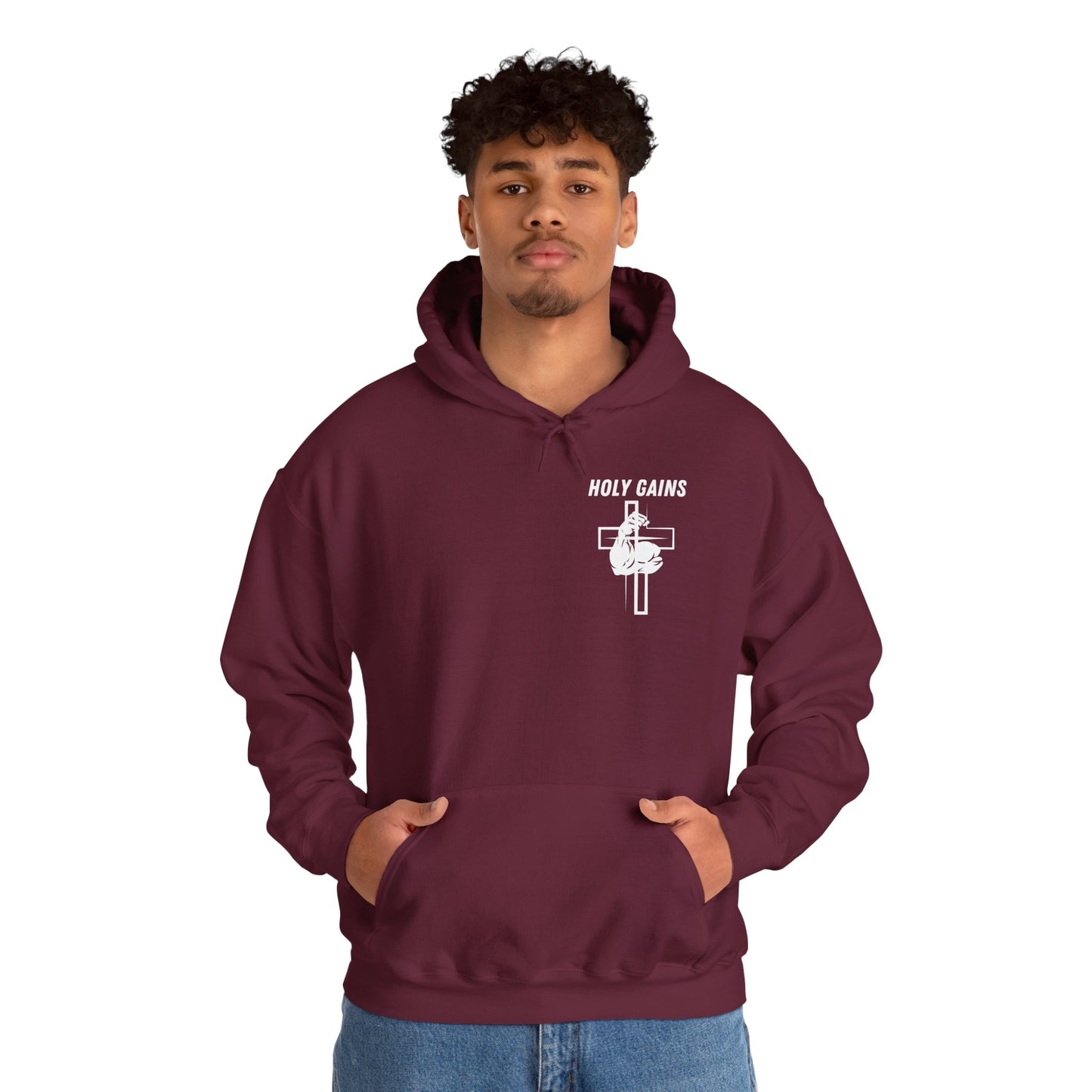 Heavy Blend Hoodie - Holy Gains