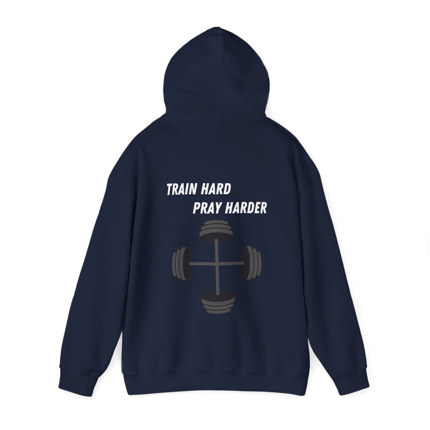 Train Hard Pray Harder Heavy Blend™ Hooded Sweatshirt