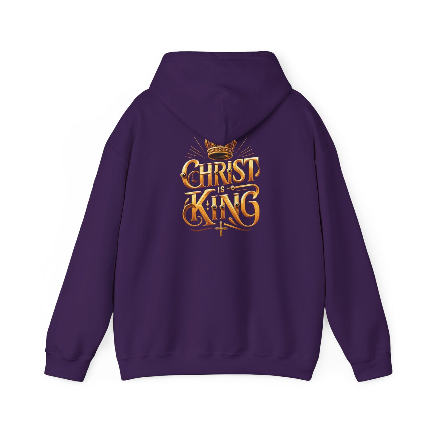 Christ Is King Heavy Blended Hoodie