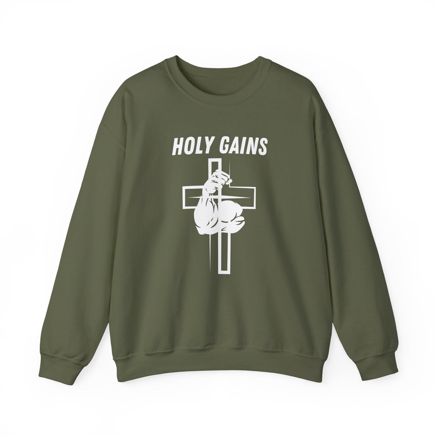 Men's Sweatshirt - Holy Gains