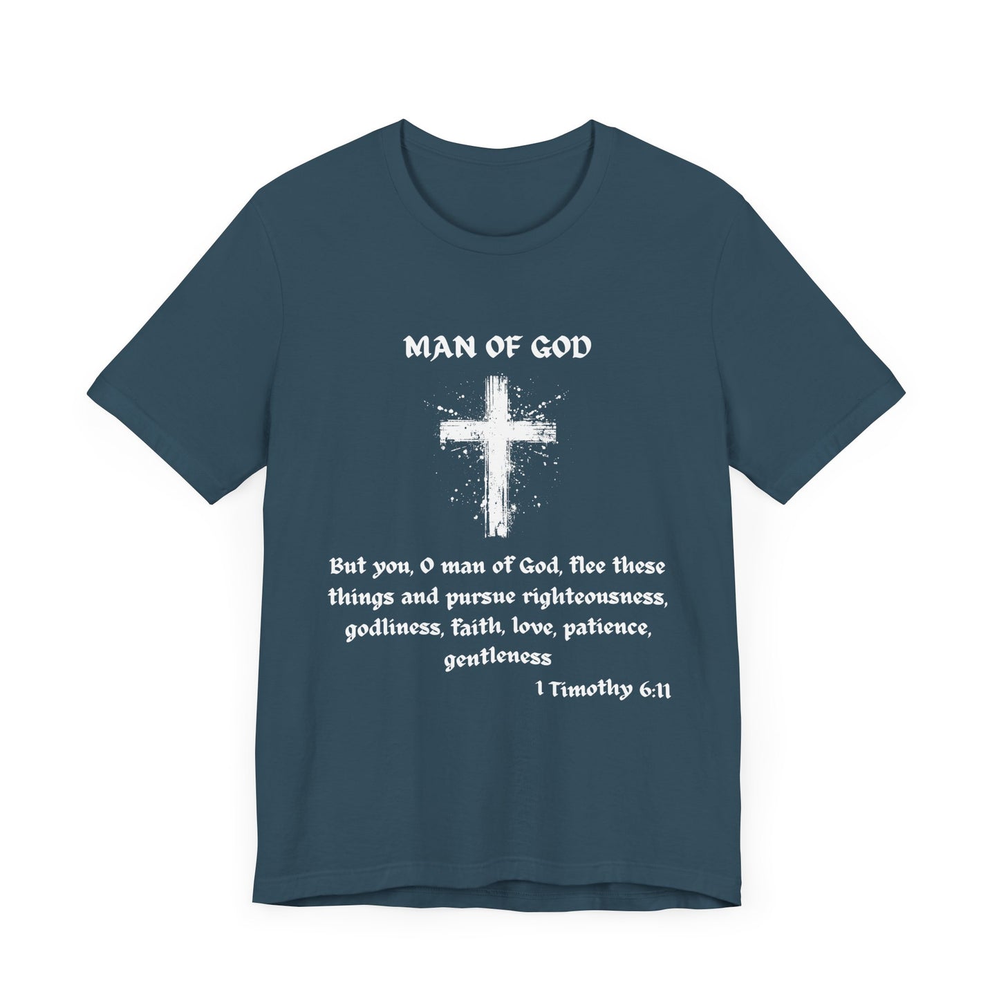 Man Of God Jersey Short Sleeve Tee