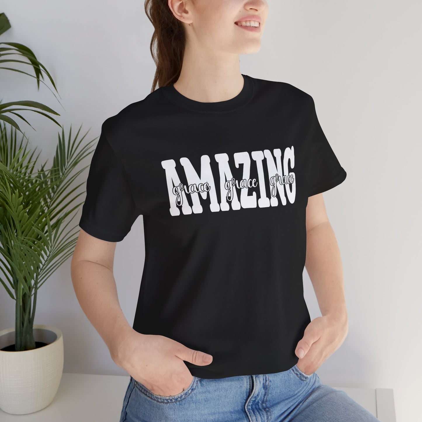 Amazing Grace Jersey Short Sleeve Tee