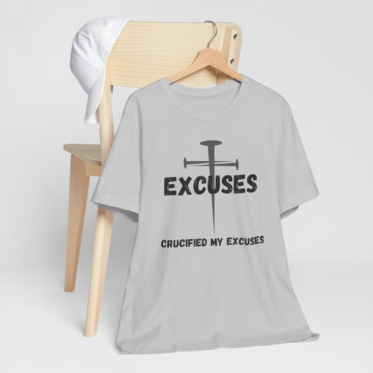 Crucified My Excuses Jersey Short Sleeve Tee