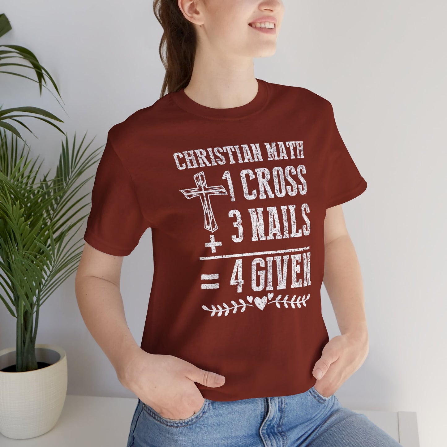 Christian Math Jersey Short Sleeve Tee